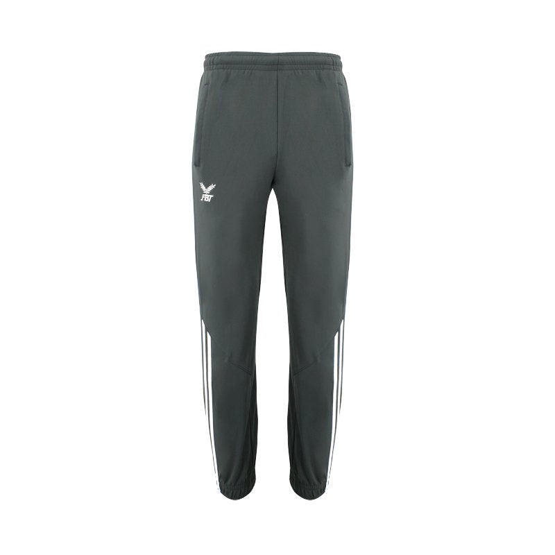 FBT กางเกงวอร์ม ผ้าวอร์ม ขาจั๊ม สีเทาเข้ม S-2XL 22708