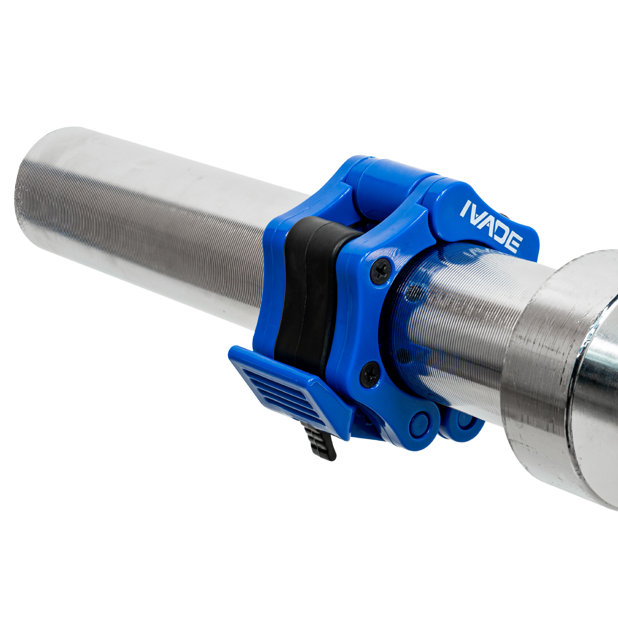 คลิปล็อคคานบาร์เบล 2 นิ้ว (Lock Jaw Olympic Collar) สีน้ำเงิน x 2 ชิ้น - 8