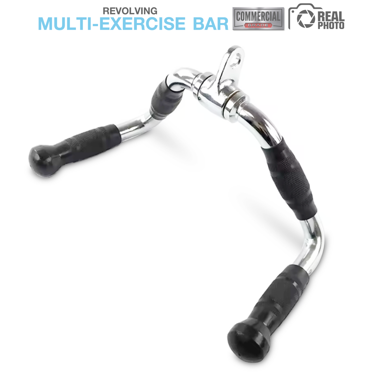 บาร์ Revolving Multi-Exercise Bar (สีดำ) - 2