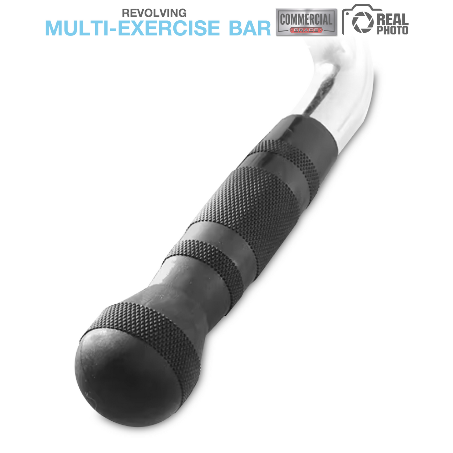 บาร์ Revolving Multi-Exercise Bar (สีดำ) - 8