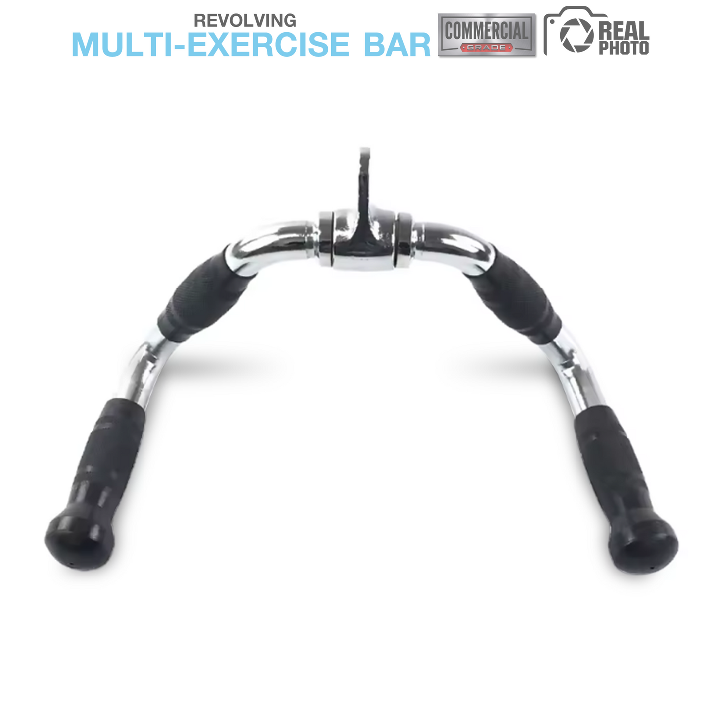 บาร์ Revolving Multi-Exercise Bar (สีดำ) - 3