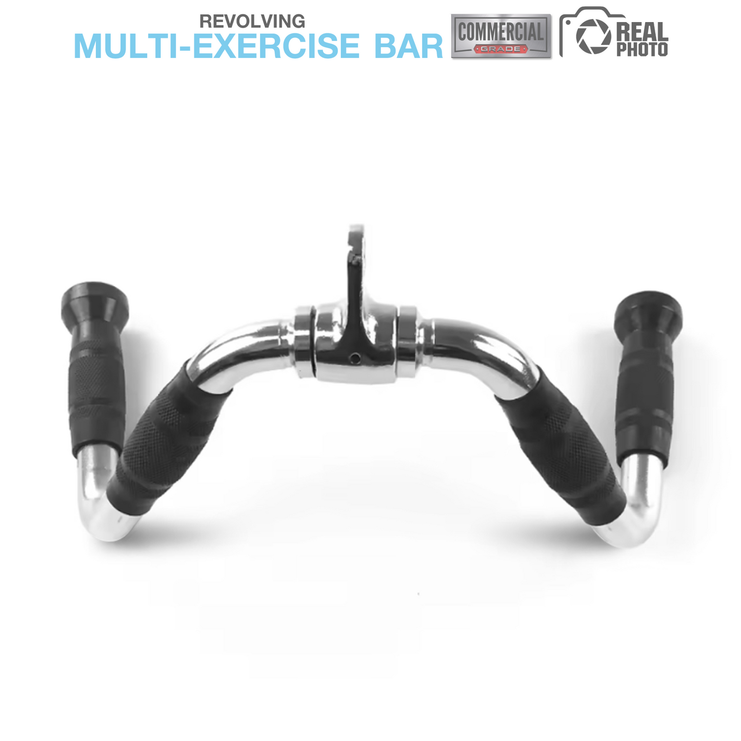 บาร์ Revolving Multi-Exercise Bar (สีดำ) - 4