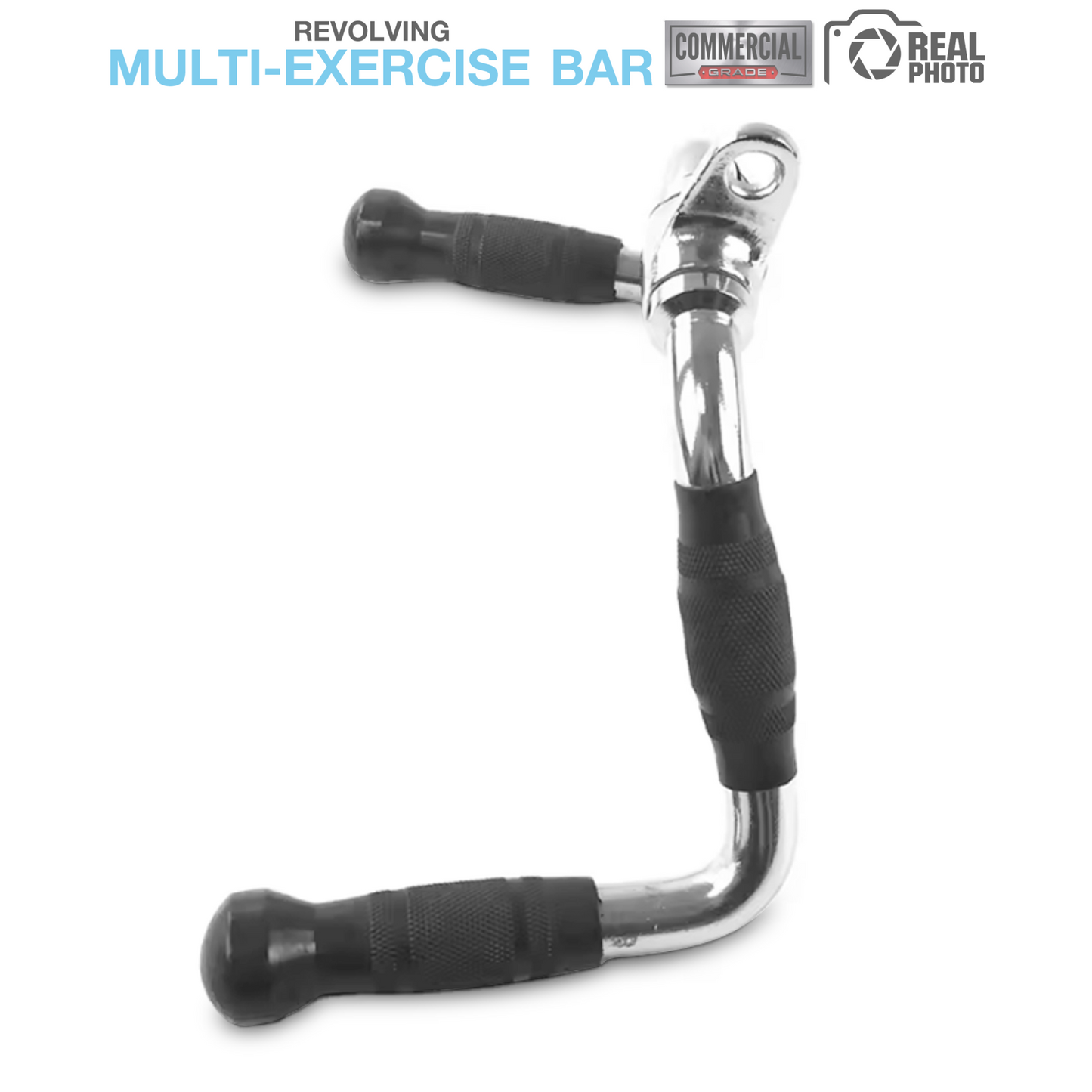 บาร์ Revolving Multi-Exercise Bar (สีดำ) - 6