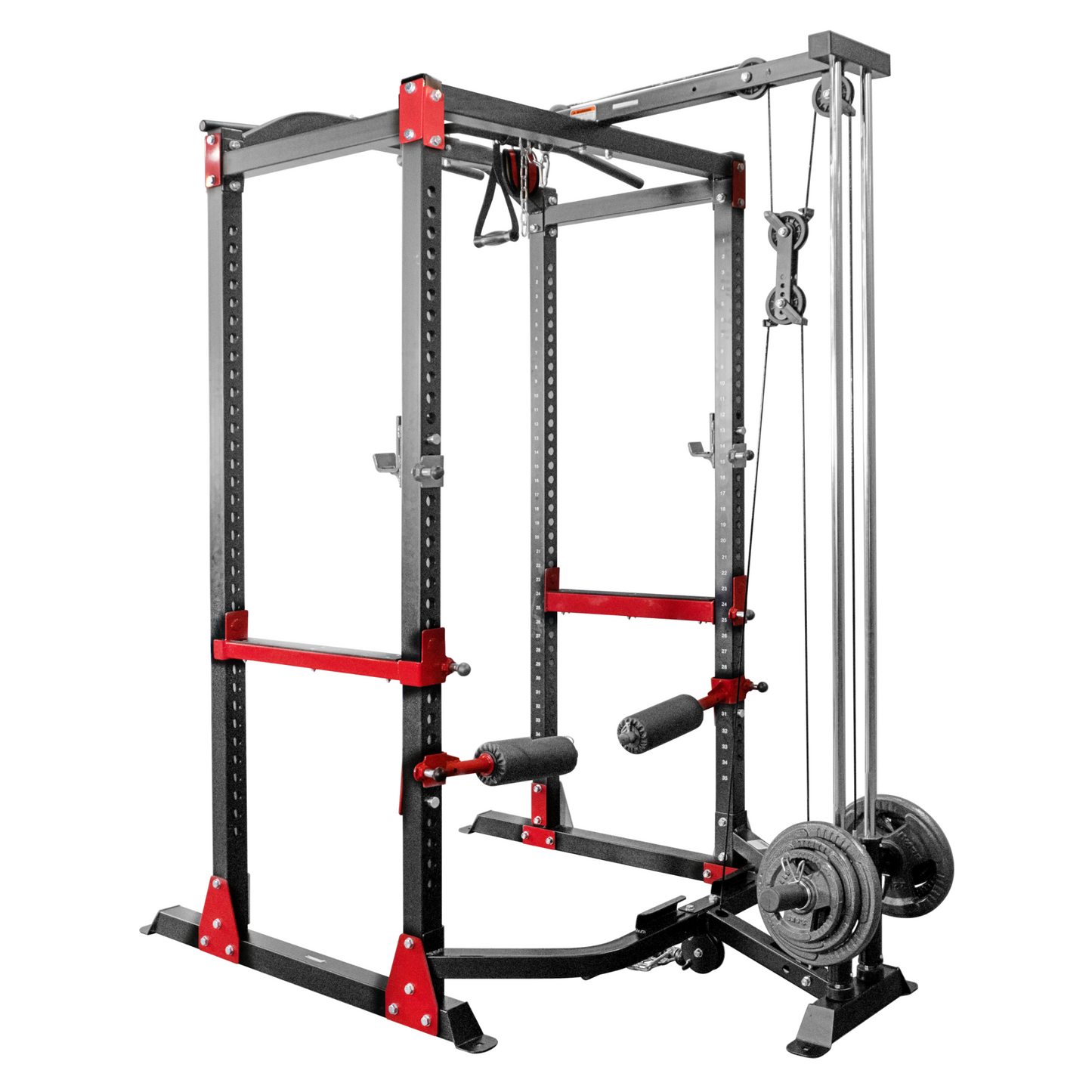 พาวเวอร์แร็ค + Lat Pulldown PT100 (เทา) - 7 Supersports Thailand