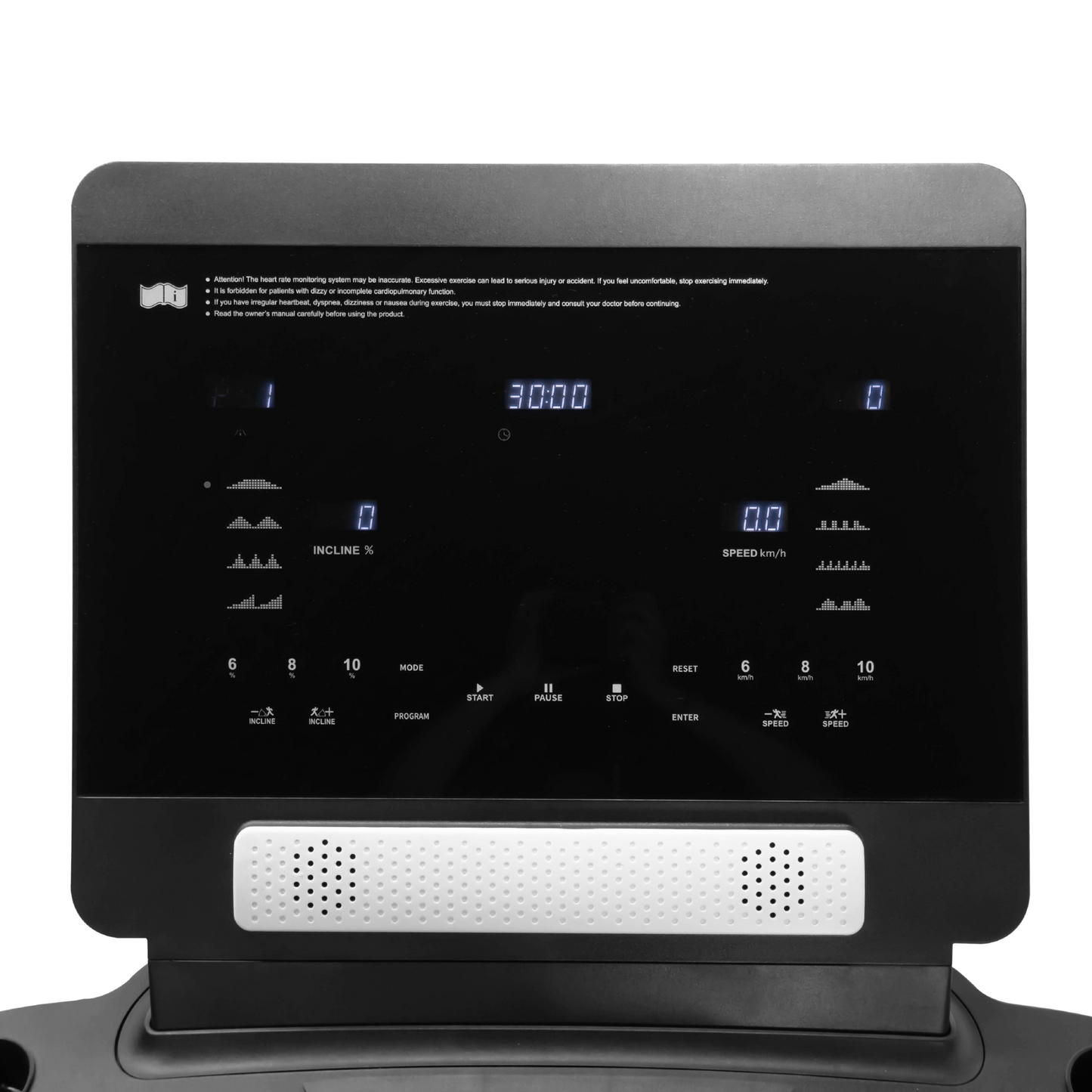 ลู่วิ่งไฟฟ้า รุ่น IV90 (FULL-Commercial) (ดำ) - 8