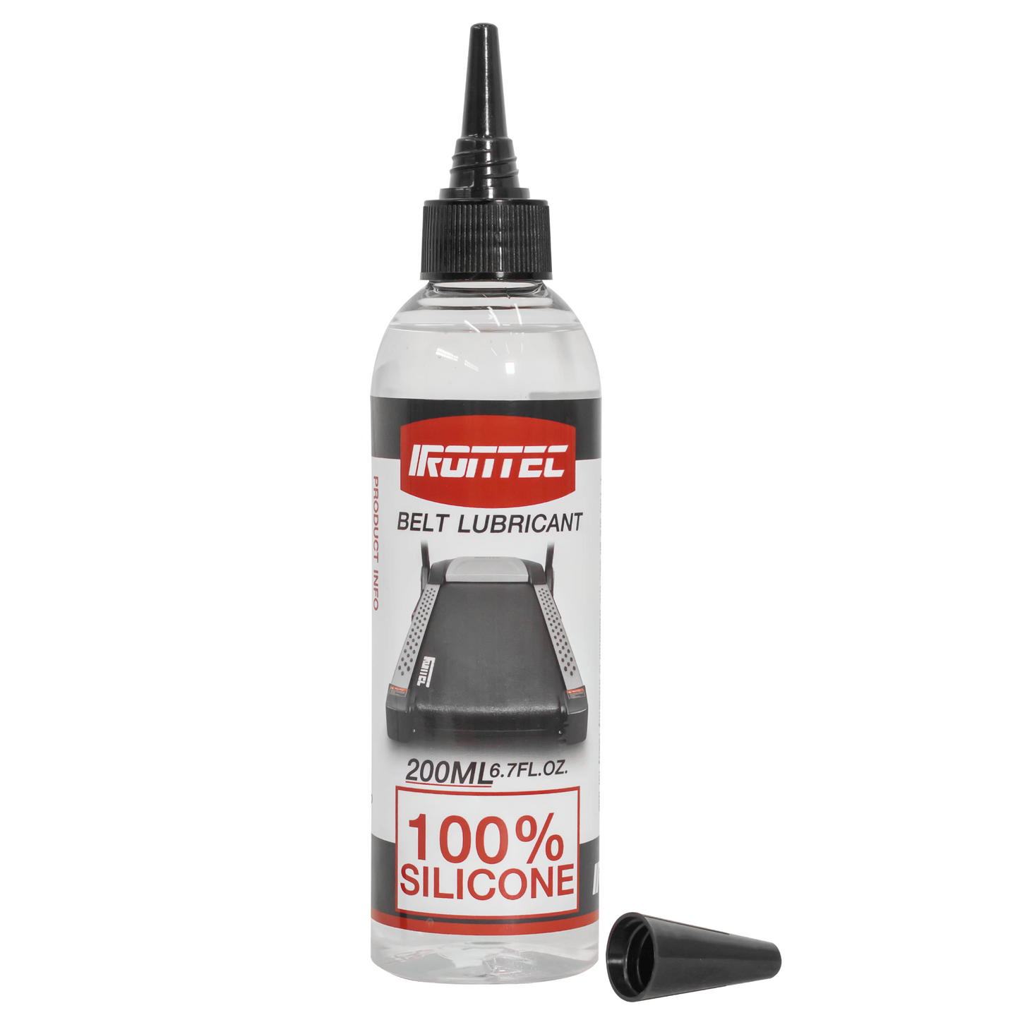 สเปรย์ฉีดสายพานลู่วิ่ง (โดยเฉพาะ) สเปรย์ซิลิโคน ช่วยหล่อลื่นสายพานลู่วิ่ง ลดการเสียดสี ขนาด 200ML ยี่ห้อ IRONTEC - 1