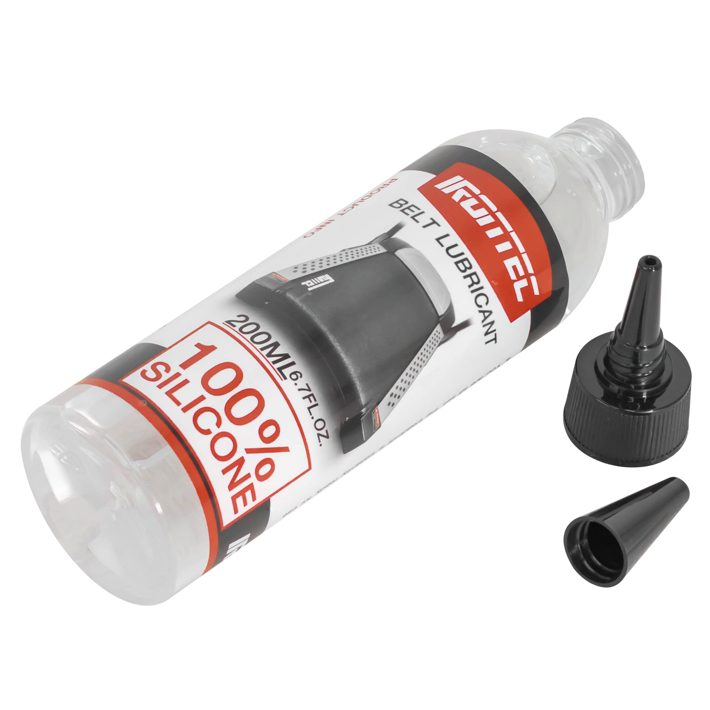 สเปรย์ฉีดสายพานลู่วิ่ง (โดยเฉพาะ) สเปรย์ซิลิโคน ช่วยหล่อลื่นสายพานลู่วิ่ง ลดการเสียดสี ขนาด 200ML ยี่ห้อ IRONTEC - 4