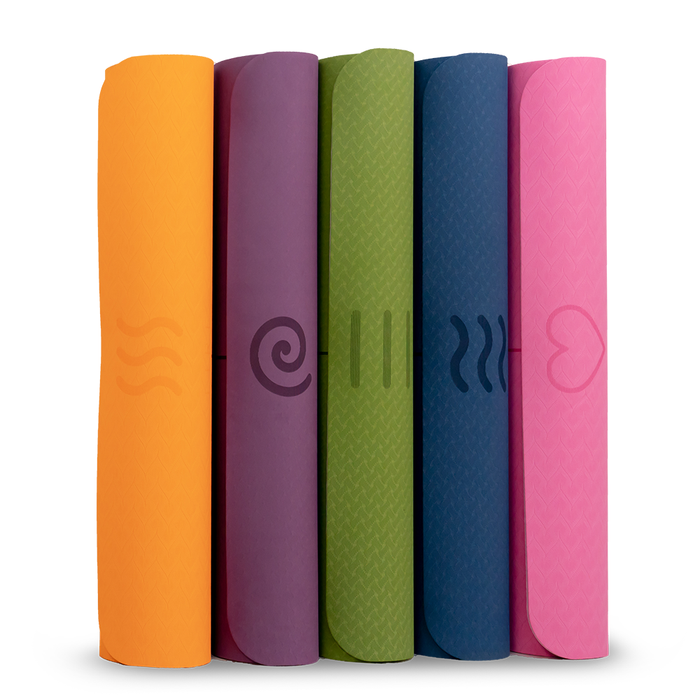 เสื่อออกกำลังกาย เสื่อโยคะ 5 สีสัน - 6