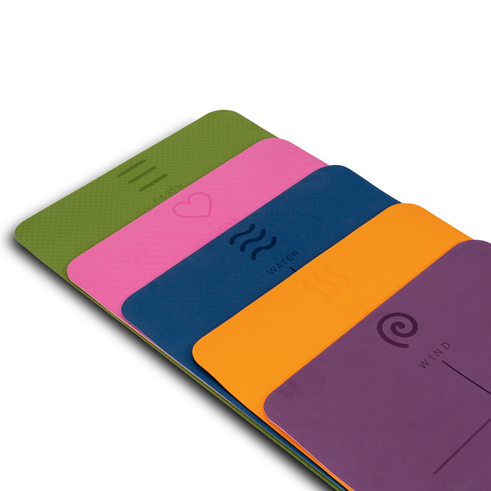เสื่อออกกำลังกาย เสื่อโยคะ 5 สีสัน - 7