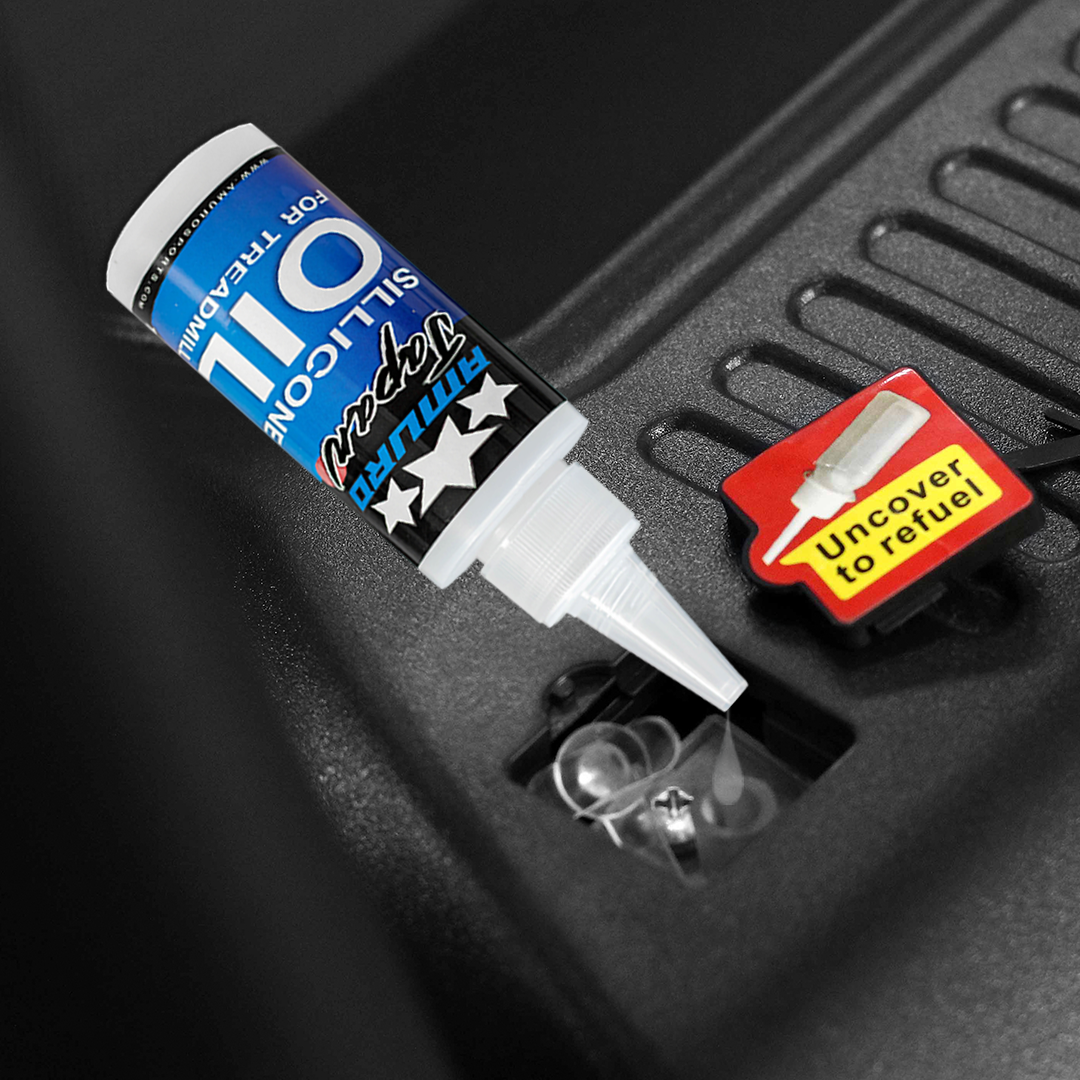 น้ำมันลู่วิ่งไฟฟ้า น้ำมันซิลิโคนออยล์ 100% ขนาด 100ML AMURO Japan - Sillicone Oil for Treadmill 100ML - 8 Supersports Thailand