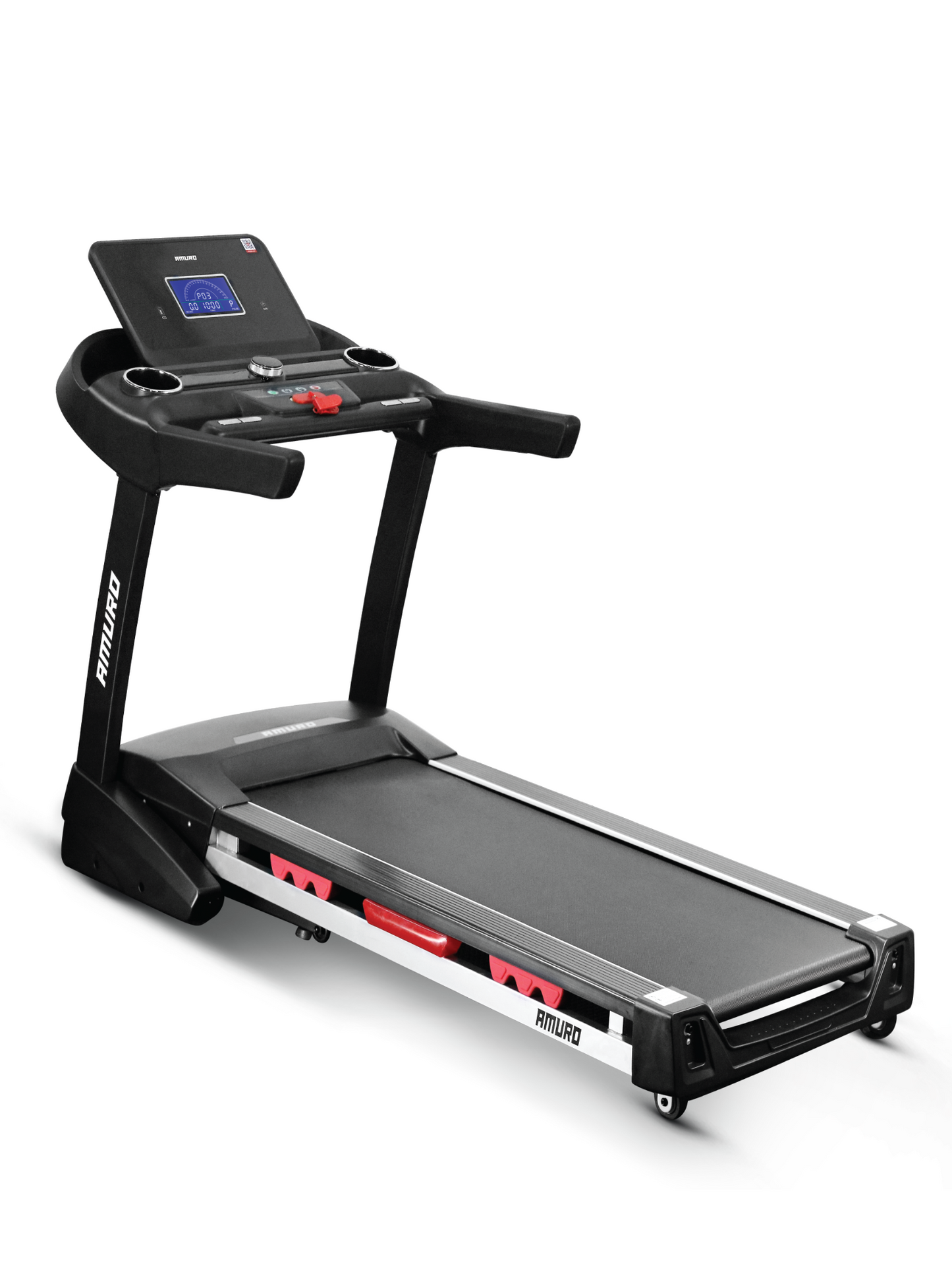 ลู่วิ่งไฟฟ้า (กว้าง 52cm) รองรับ ZWIFT AMURO Japan รุ่น 500XL มอเตอร์ 4.5 แรงม้า ปรับความชันไฟฟ้า ส่งฟรี! - 1