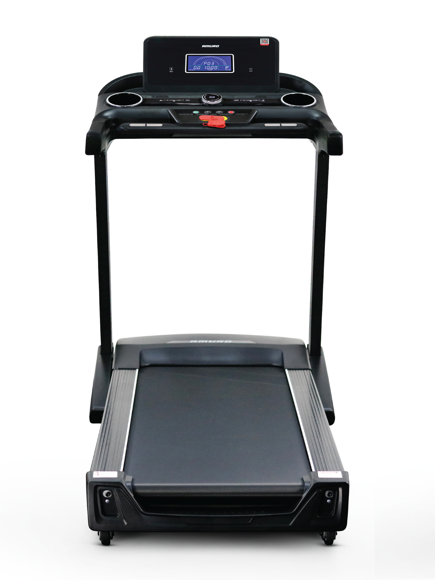 ลู่วิ่งไฟฟ้า (กว้าง 52cm) รองรับ ZWIFT AMURO Japan รุ่น 500XL มอเตอร์ 4.5 แรงม้า ปรับความชันไฟฟ้า ส่งฟรี! - 4