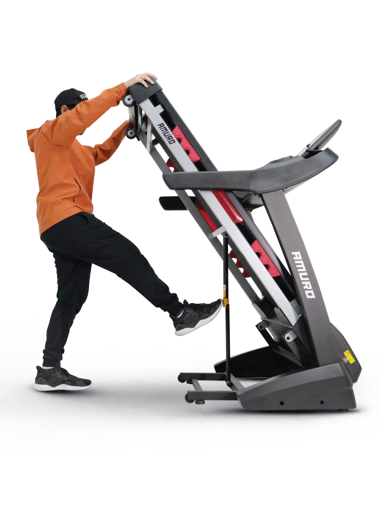 ลู่วิ่งไฟฟ้า (กว้าง 52cm) รองรับ ZWIFT AMURO Japan รุ่น 500XL มอเตอร์ 4.5 แรงม้า ปรับความชันไฟฟ้า ส่งฟรี! - 8