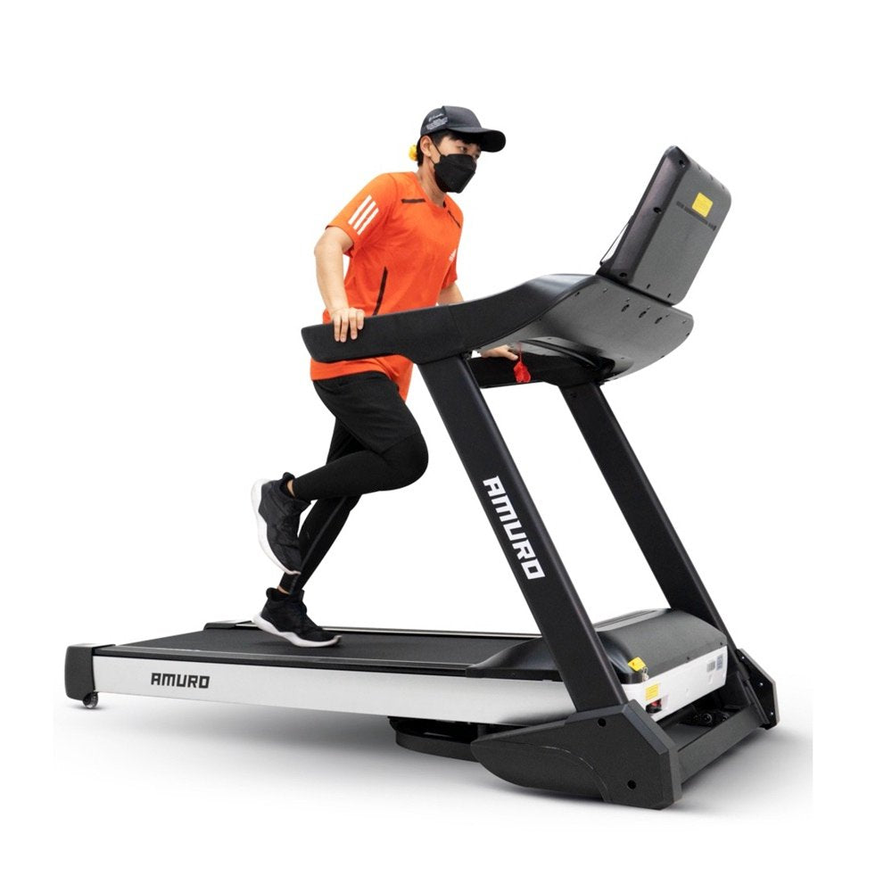 ลู่วิ่งไฟฟ้า (กว้าง 56cm) รองรับ ZWIFT AMURO Japan รุ่น 800XL มอเตอร์ 5.0 แรงม้า ปรับความชันไฟฟ้า ส่งฟรี! - 4