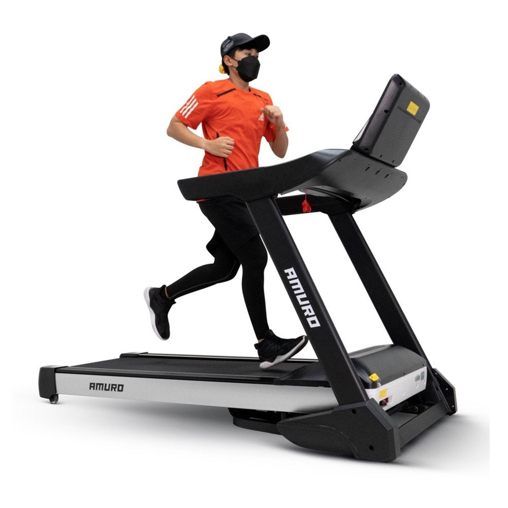 ลู่วิ่งไฟฟ้า (กว้าง 56cm) รองรับ ZWIFT AMURO Japan รุ่น 800XL มอเตอร์ 5.0 แรงม้า ปรับความชันไฟฟ้า ส่งฟรี! - 5