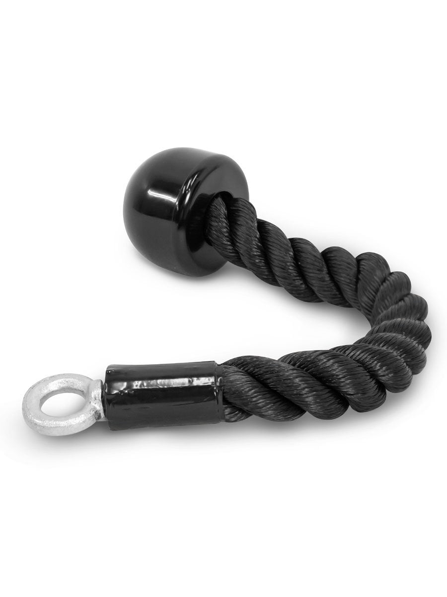 เคเบิ้ลกริป เชือกหลังแขนสายเดี่ยว Single Triceps Rope (สีดำ) - 7 Supersports Thailand