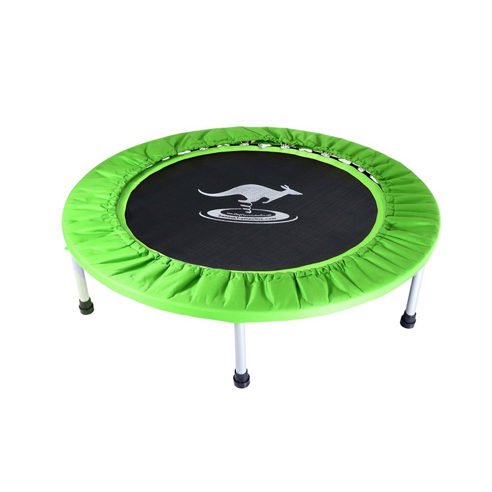 Sanook Trampoline แทรมโพลีนที่กระโดด ขนาด 40 นิ้ว รับน้ำหนัก 150 กก.สีเขียว - 3