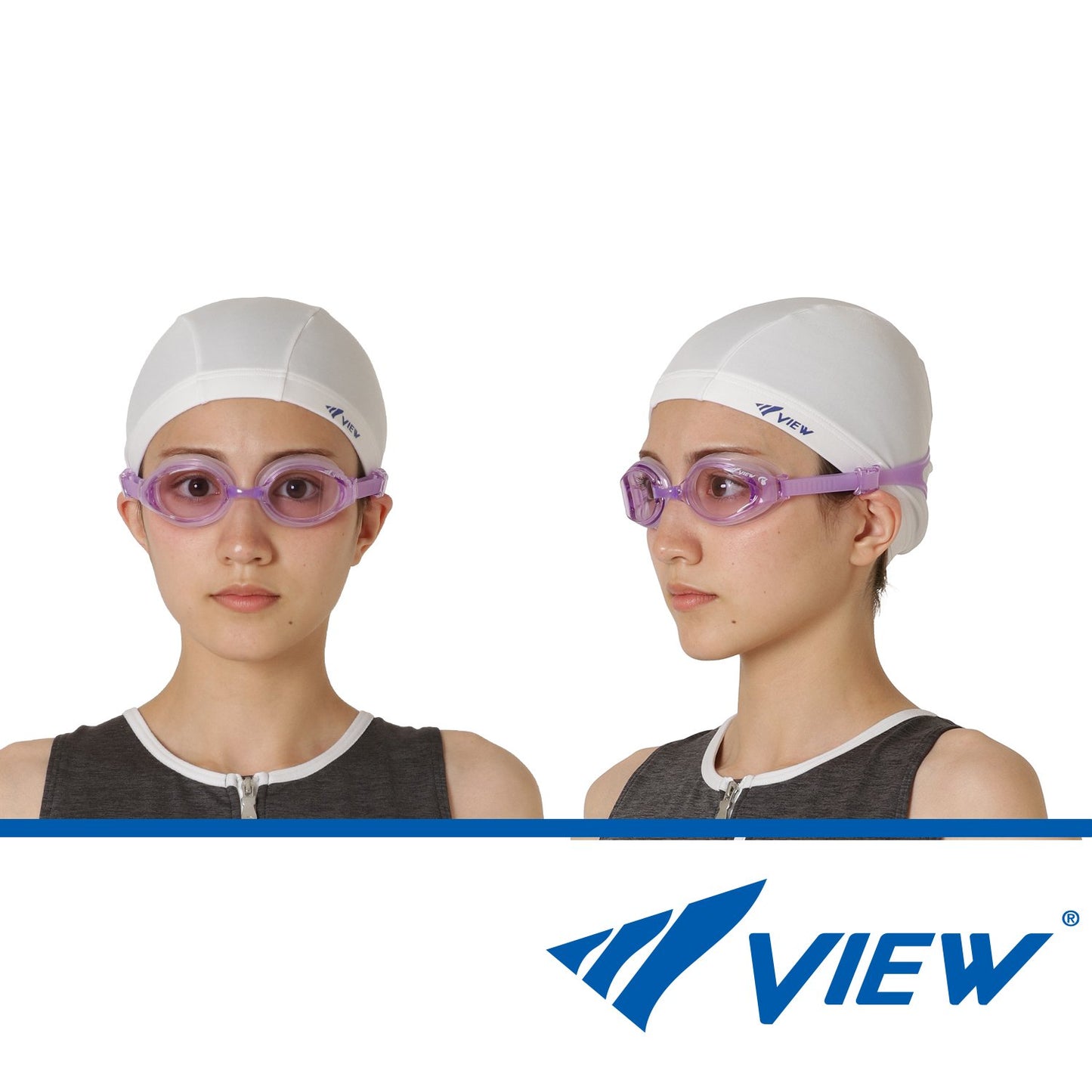 VIEW แว่นตาว่ายน้ำ ออกกำลังกาย V640ASA สีม่วง - 5 Supersports Thailand