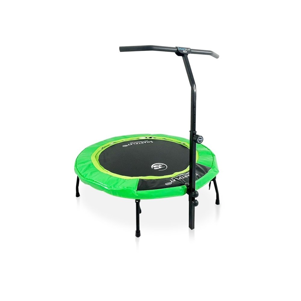 Smartplayonly แทรมโพลีนที่กระโดด รุ่นซุปเปอร์เบาซ์โปร พับเก็บขาได้ ขนาด 55 นิ้ว สีเขียว - 3
