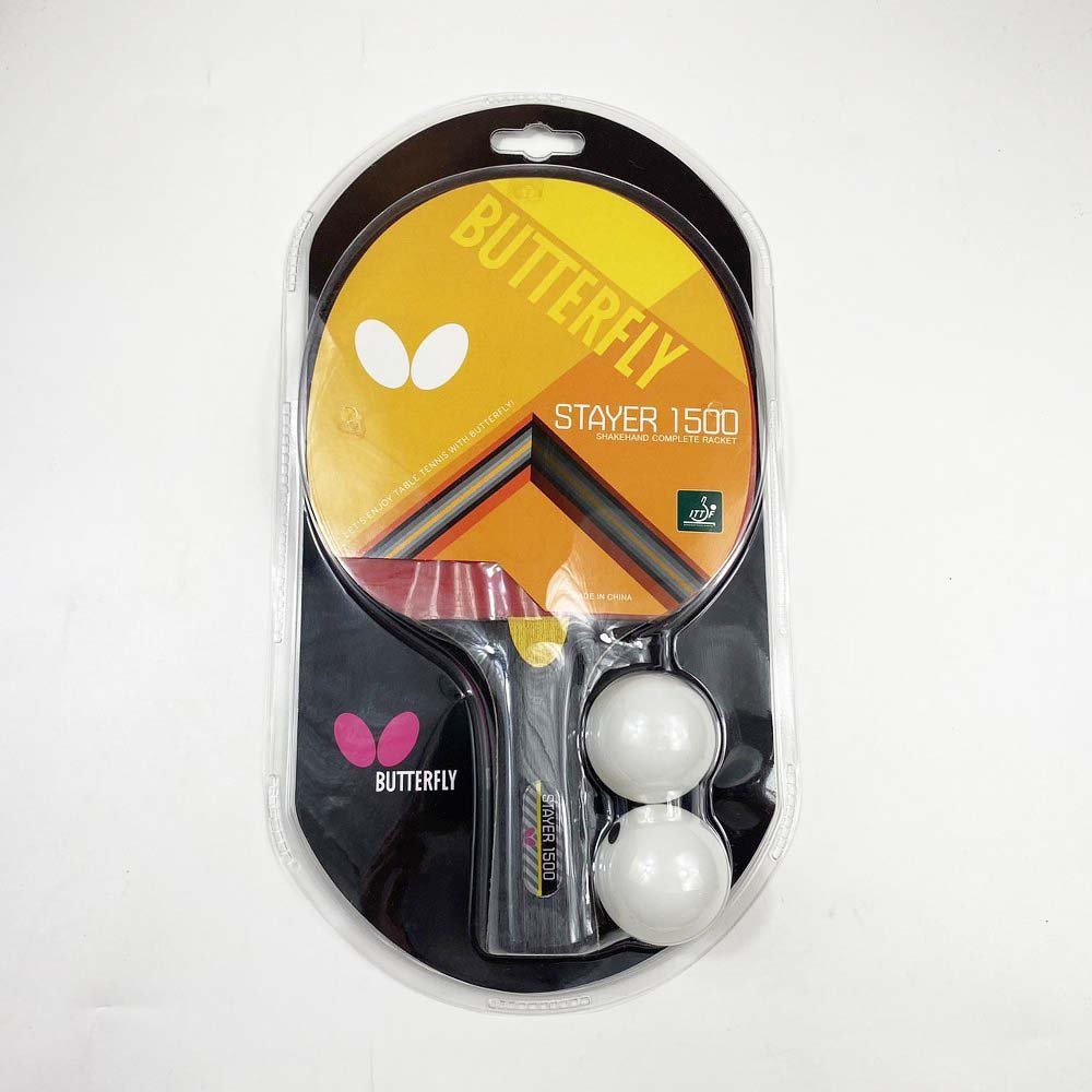 Butterfly ไม้ปิงปอง รุ่น Stayer 1500 Butterfly Tabletennis แถมลูกปิงปอง butterfly - 1