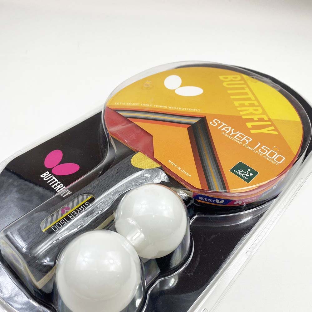 Butterfly ไม้ปิงปอง รุ่น Stayer 1500 Butterfly Tabletennis แถมลูกปิงปอง butterfly - 3