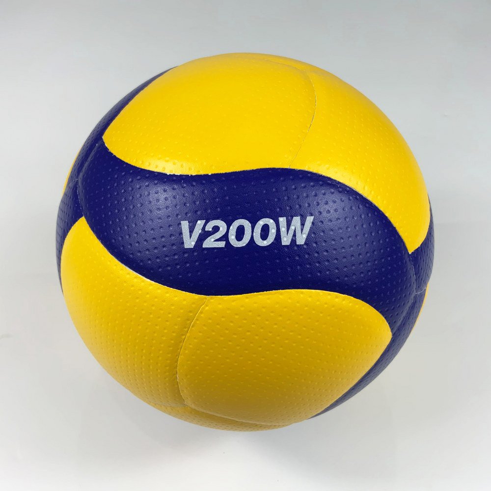 Mikasa วอลเลย์บอล V200W ลูกวอลเลย์ หนัง PU นุ่มพิเศษ รุ่นแข่งขันนานาชาติ มีมอก. - 1