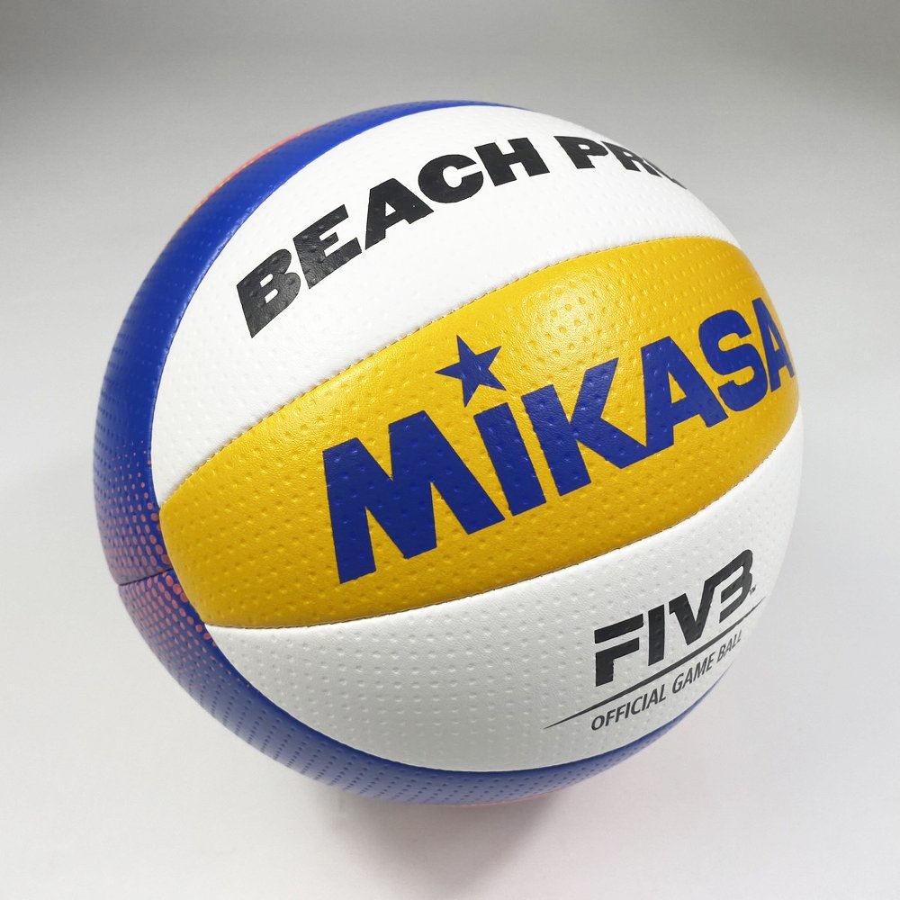 Mikasa วอลเลย์บอลชายหาด BV550C วอลเลย์บอล หนัง PU Super Soft Cover รุ่นใช้แข่งขัน - 3