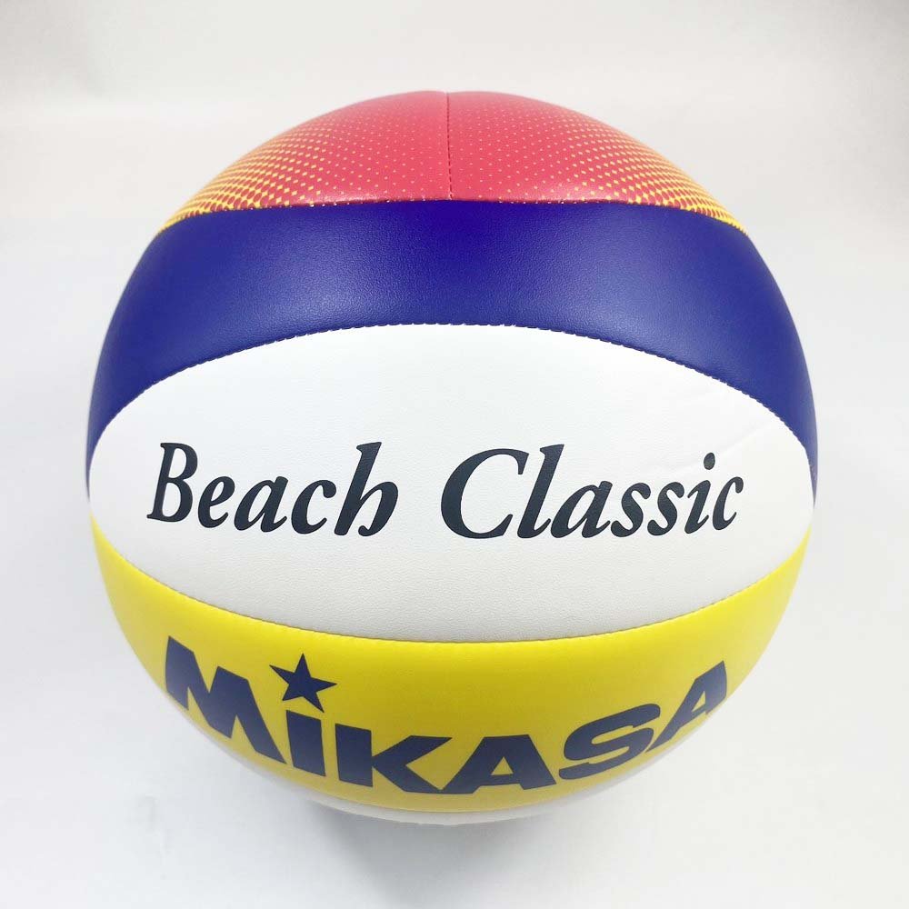 Mikasa วอลเลย์บอลชายหาด BV552C วอลเลย์บอล หนังเย็บ TPU Soft Cover - 2