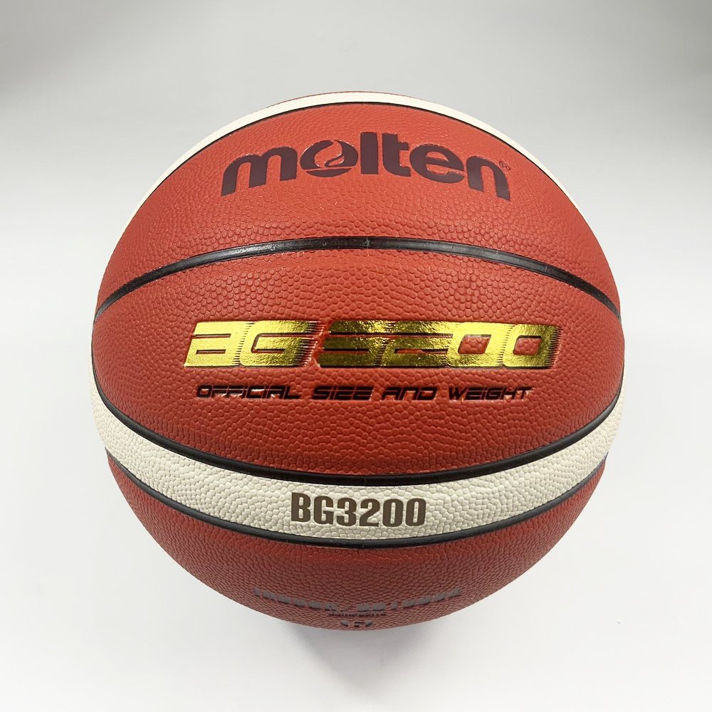 Molten บาสเกตบอล B6G3200-2 หนัง PU ลูกบาส เบอร์6 Indoor/Outdoor - 1
