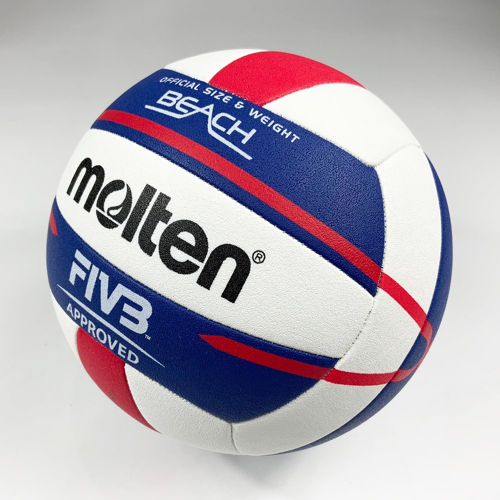 Molten วอลเลย์บอลชายหาด V5B5000 ลูกวอลเลย์ หนัง PU รุ่นแข่งขันนานาชาติ - 3