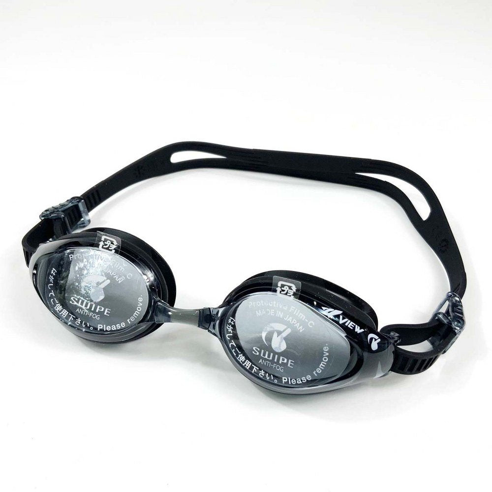 VIEW แว่นตาว่ายน้ำ ซิลิโคน รุ่น V640ASA BK เลนส์ช่วยป้องกันรังสี UV - 1