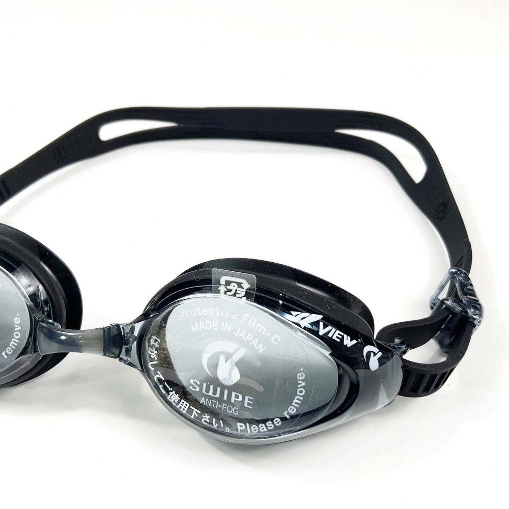 VIEW แว่นตาว่ายน้ำ ซิลิโคน รุ่น V640ASA BK เลนส์ช่วยป้องกันรังสี UV - 2