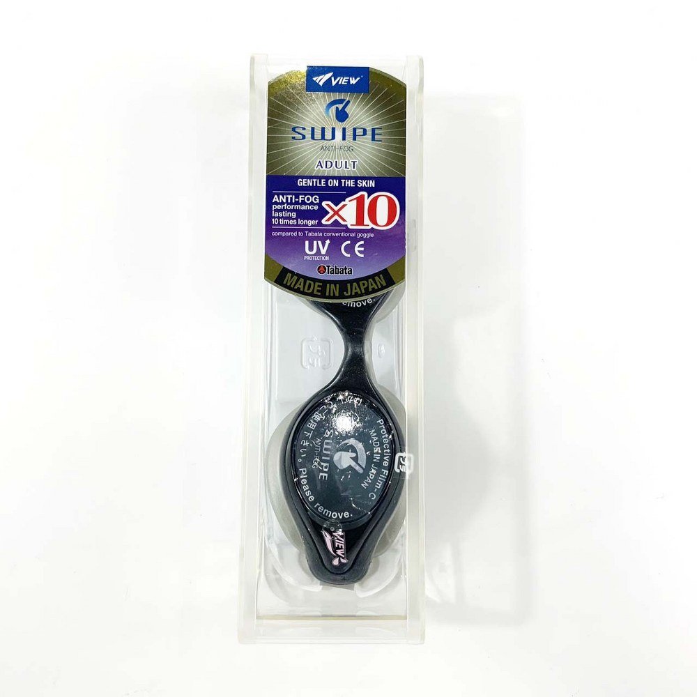 VIEW แว่นตาว่ายน้ำ รุ่น V820ASA BK เลนส์ช่วยป้องกันรังสี UV - 3