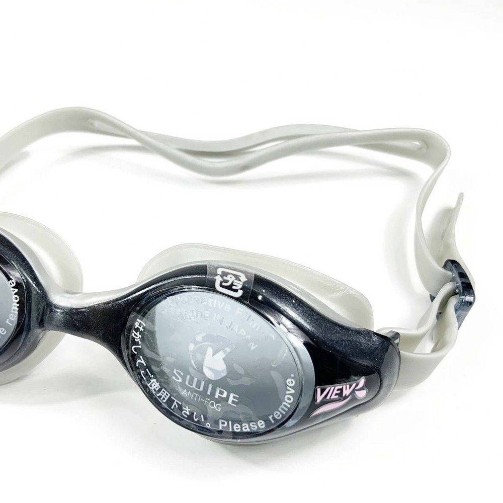 VIEW แว่นตาว่ายน้ำ รุ่น V820ASA BK เลนส์ช่วยป้องกันรังสี UV - 2