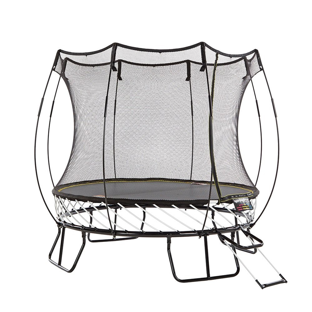 Springfree แทรมโพลีนที่กระโดด รุ่น R54 ขนาด 8 ฟุต ทรงกลม สีเทา - 5
