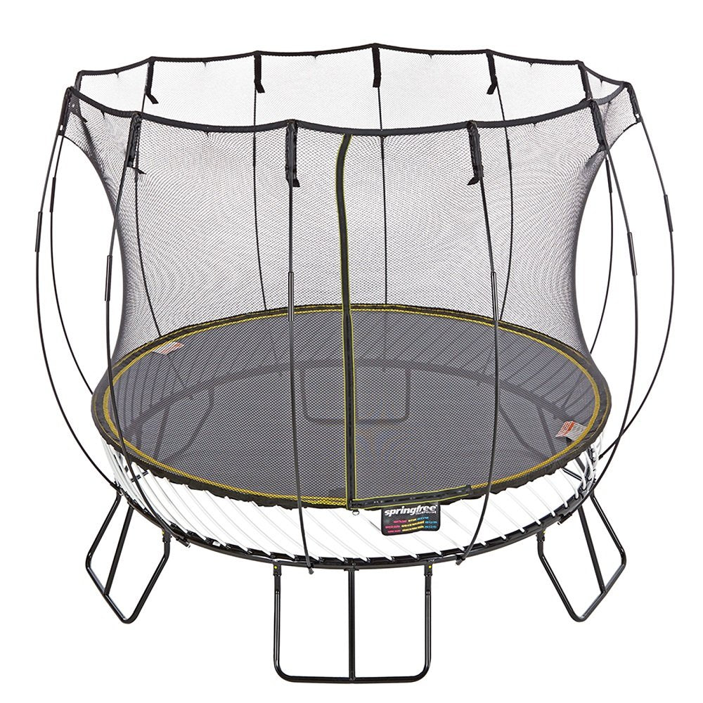 Springfree แทรมโพลีนที่กระโดด รุ่น R79 ขนาด 10 ฟุต ทรงกลม สีเทา - 4