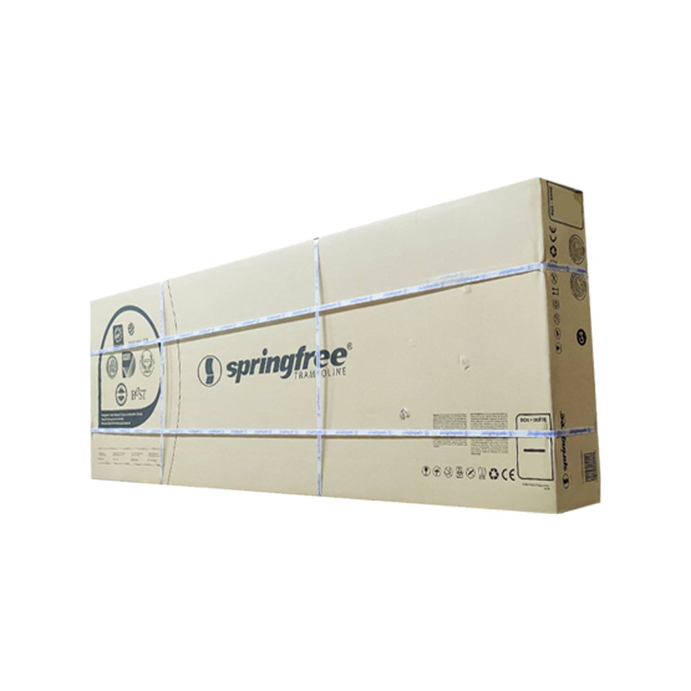Springfree แทรมโพลีนที่กระโดด รุ่น S72 ขนาด ขนาด 2.7x2.7 เมตร ทรงสี่เหลี่ยม สีเทา - 5