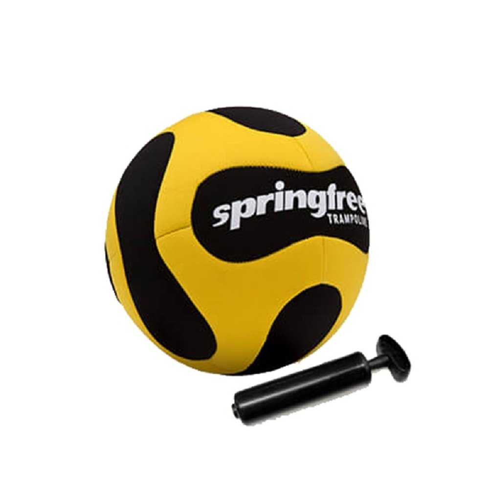 แป้นบาส FlexRhoop สำหรับแทรมโพลีนที่กระโดด รุ่นสปริงฟรี Springfree สีเหลือง - 2