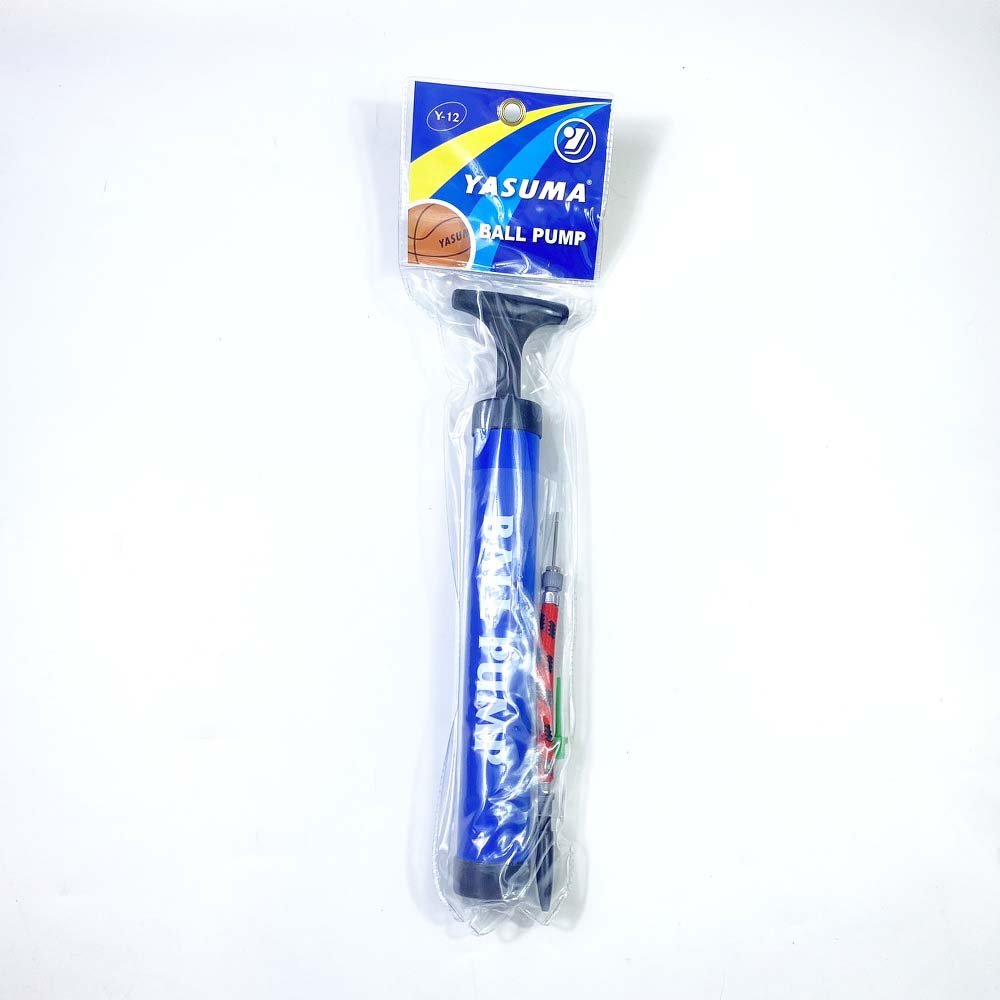 Yasuma ที่สูบมือ สูบลมลูกบอล ที่เติมลม แบบพกพา พร้อมสายและเข็มเติมลม - 1 Supersports Thailand