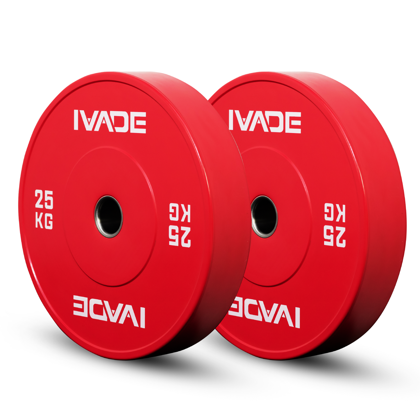 แผ่นน้ำหนัก 5-25 กิโล x 2 แผ่น COLOR BUMPER (รูขนาด 2 นิ้ว) รุ่น MD