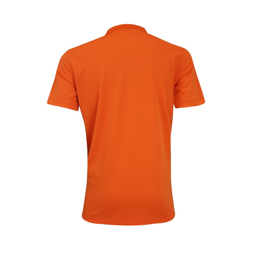 FBT เสื้อโปโล พิมพ์ลาย ส้ม-ขาว (UNISEX) A2C423