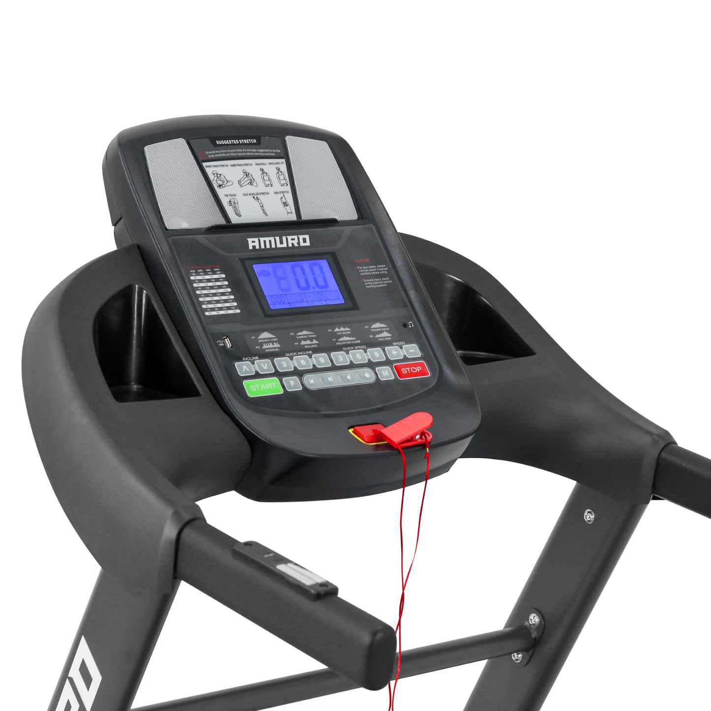 ลู่วิ่งไฟฟ้า รุ่น AMURO T532 (ต่อ ZWIFT ได้)