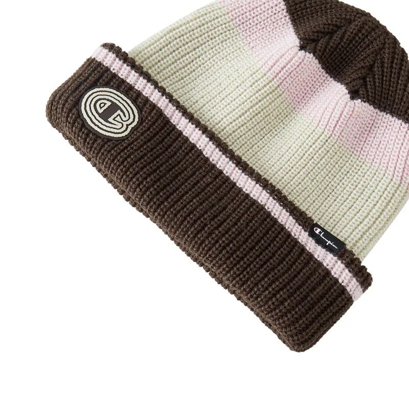 CHAMPION MOLLY BEANIE หมวกสำหรับสวมใส่ทั่วไป U4DACCU70-K2 Brown - 1 Supersports Thailand