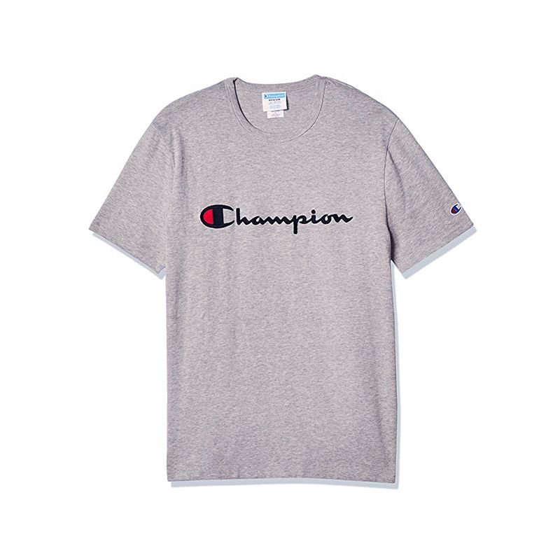 CHAMPION CLASSIC GRAPHIC TEE เสื้อยืดทีเชิ๊ต ผู้ชาย GT19HS22 Y08252-1IC Grey - 1 Supersports Thailand