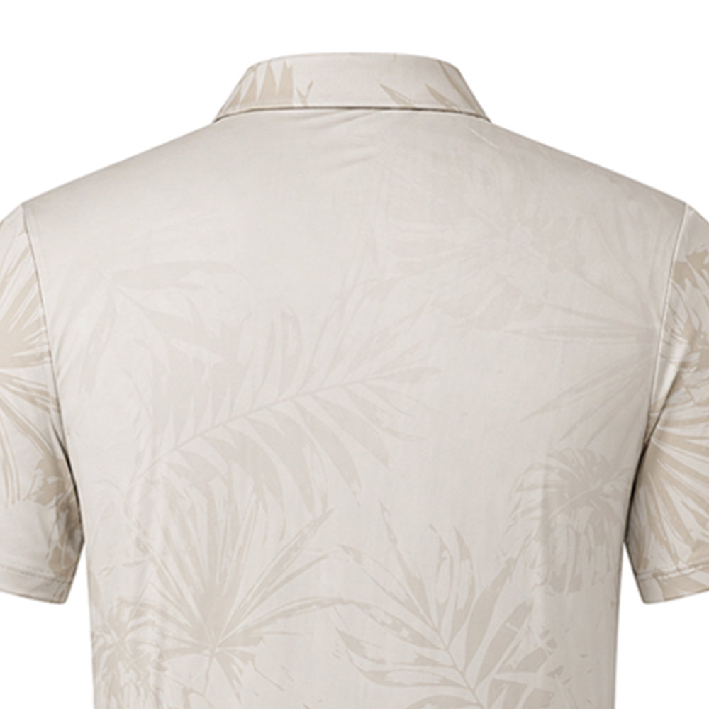 9NINE Beige Men's Golf Polo Shirt - Supersports Thailand Supersports Thailand