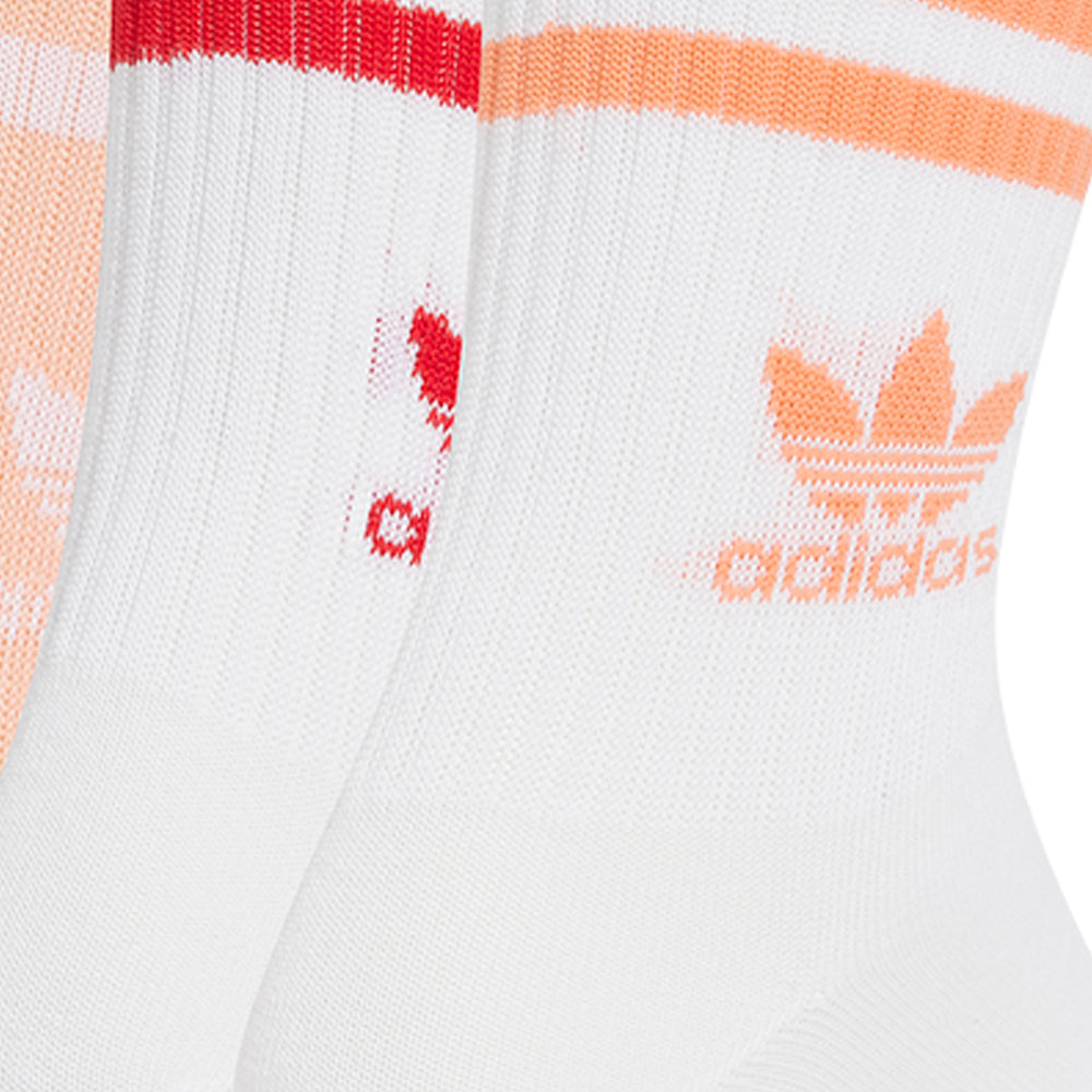 ADIDAS ORIGINALS Mid Cut Crew Unisex Socks (3 Pairs)