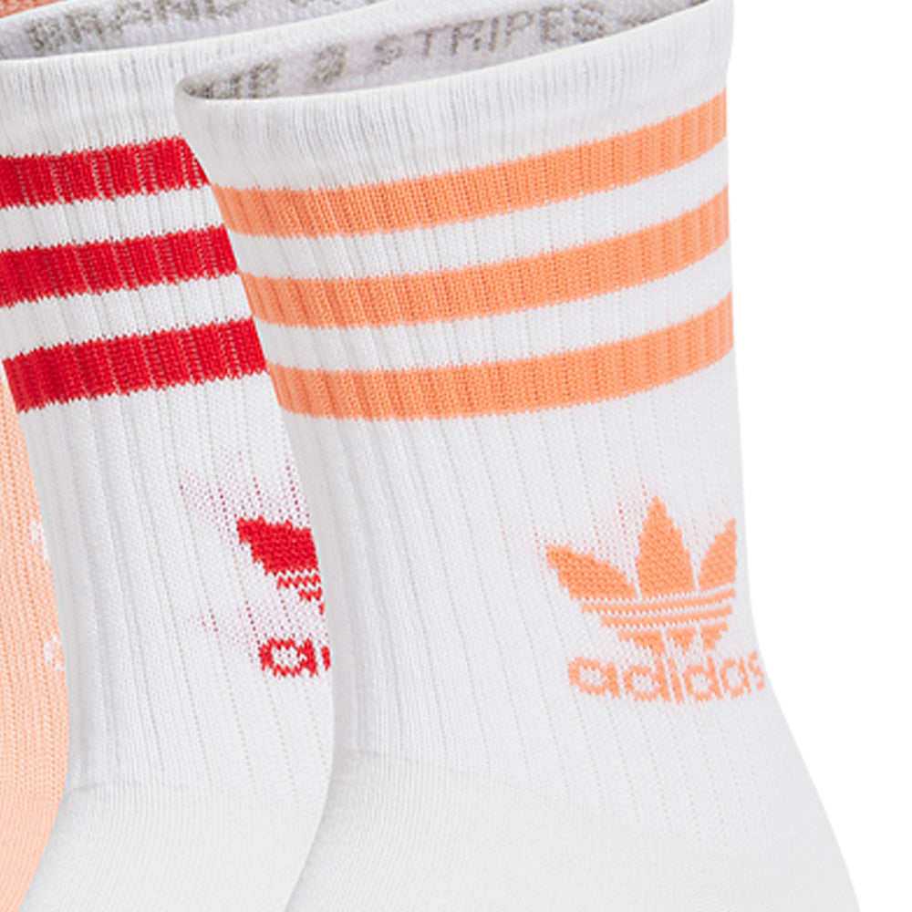 ADIDAS ORIGINALS Mid Cut Crew Unisex Socks (3 Pairs)
