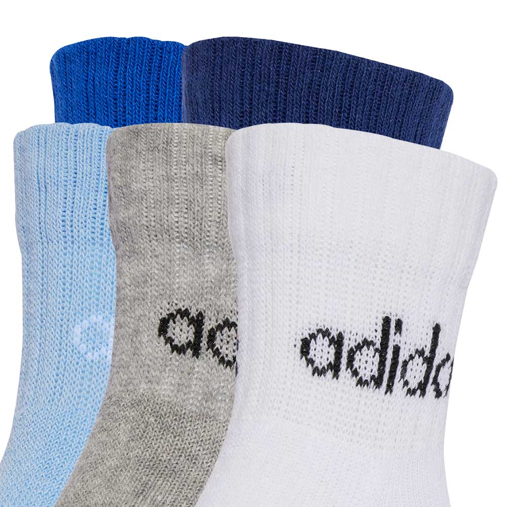 ADIDAS Linear Ankle Kids Socks (5 Pairs) - Supersports Thailand Supersports Thailand