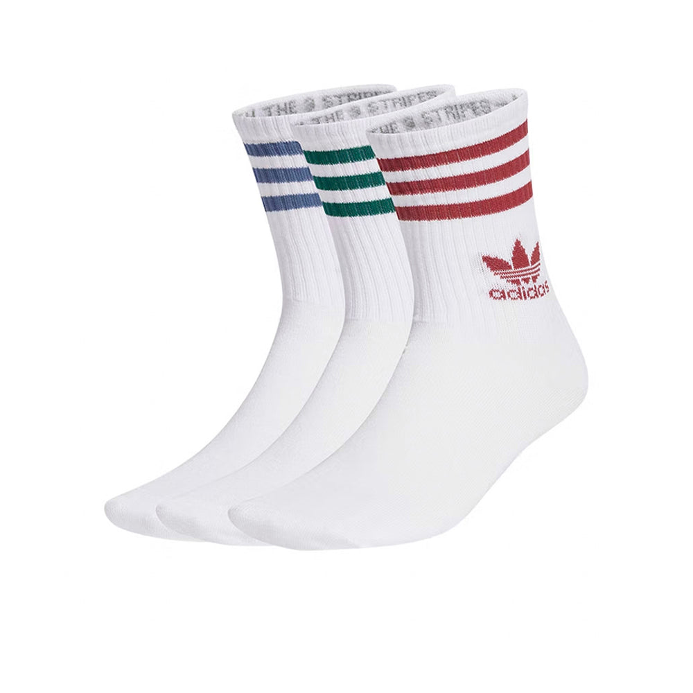 ADIDAS ORIGINALS Crew ถุงเท้าผู้ใหญ่ (แพ็ค 3 คู่)