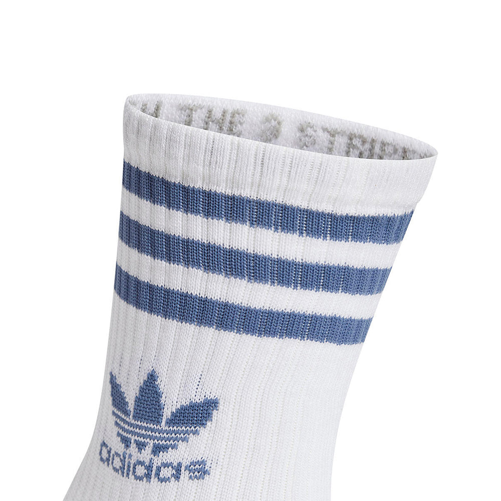 ADIDAS ORIGINALS Crew ถุงเท้าผู้ใหญ่ (แพ็ค 3 คู่)